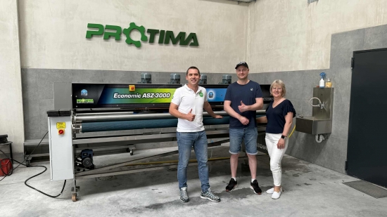 Geschäft wächst – eine weitere Protima-Maschine im Einsatz!